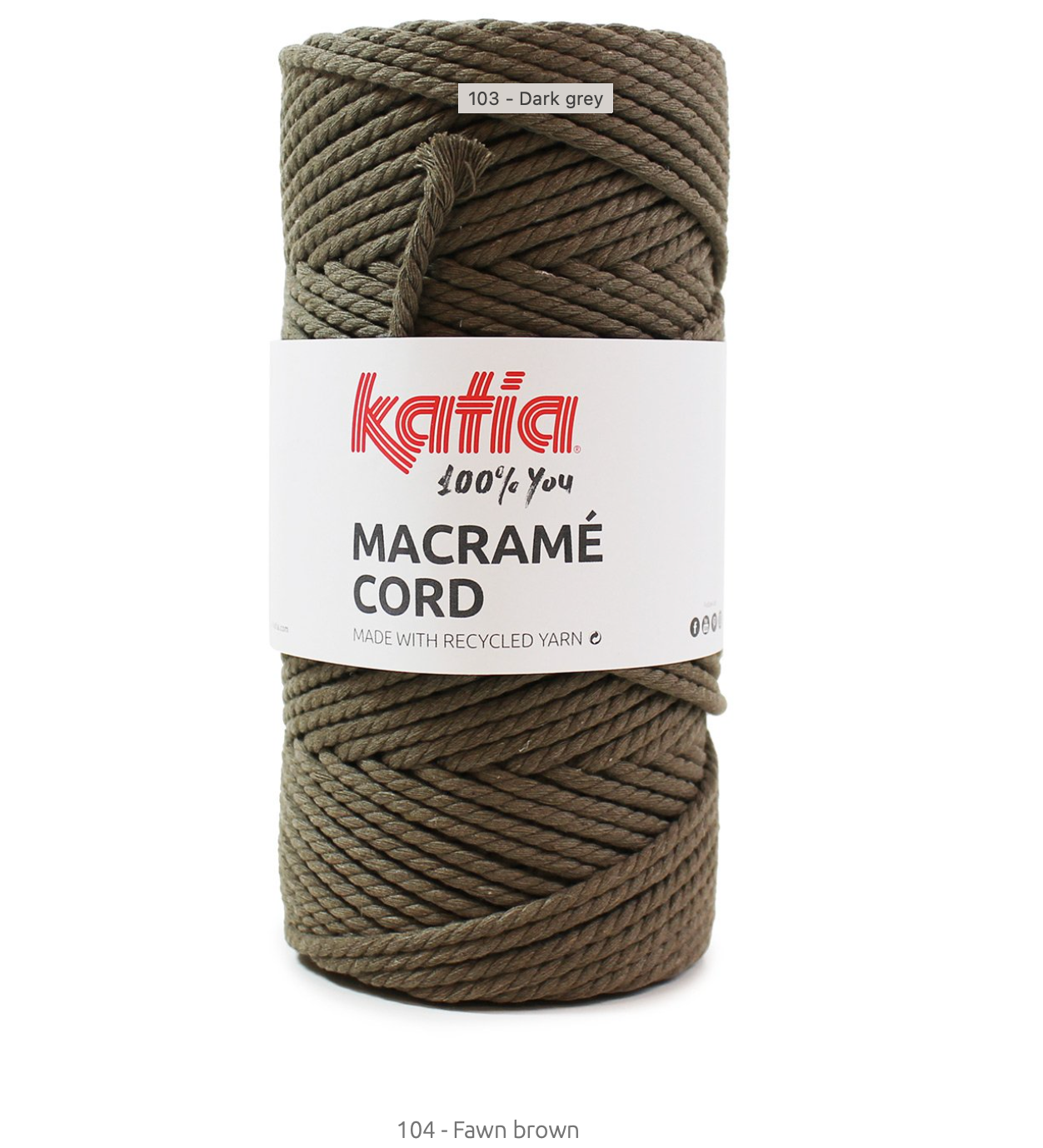 Katia - Macramé Cord