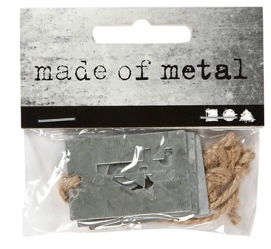 Tölustafir fyrir aðventukerti - málmur