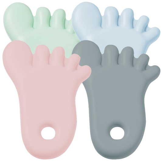 Schnulli Sílikon Tásur - Bláar 7cm