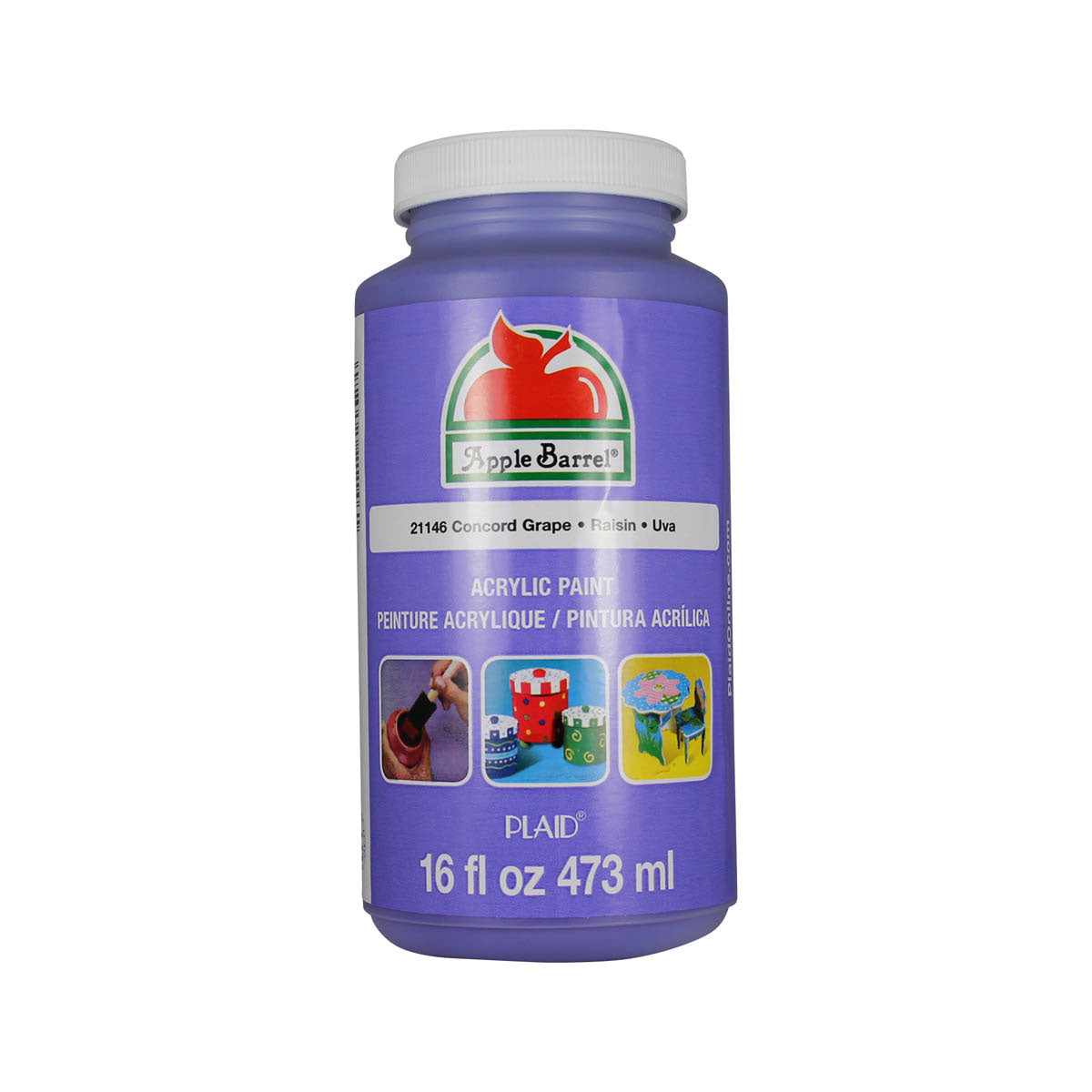 Apple Barrel Akrílmálning 16oz - 11 litir