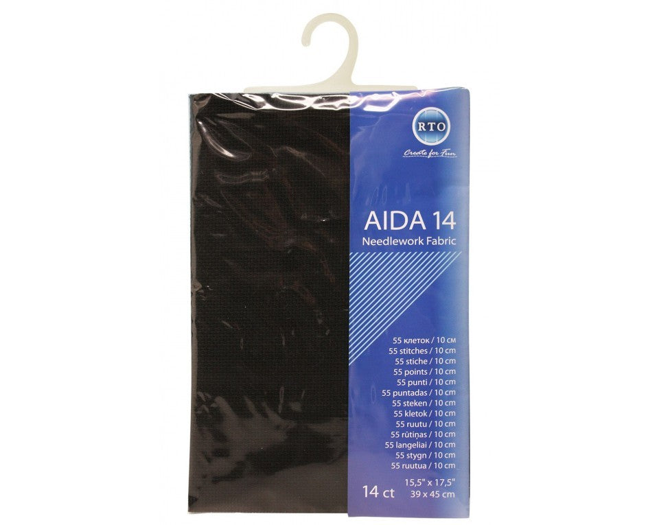 Javi - Aida 14 - Svartur 39x45sm