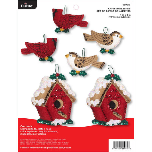 Bucilla - Christmas Birds
