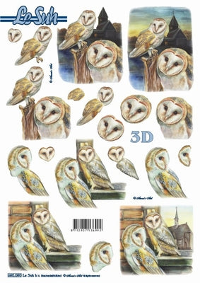 Le Suh 3D blöð A-4
