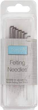 Þæfingarnálar 7 stk