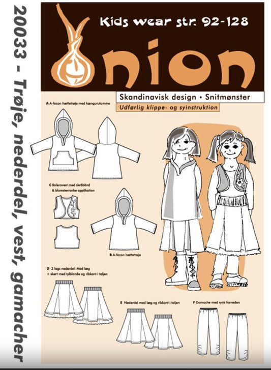 Snið/ onion - Barnasnið