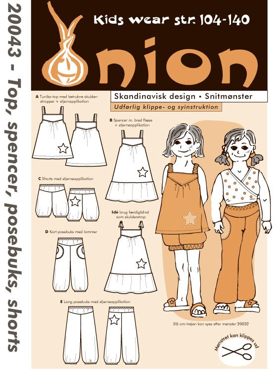 Snið/ onion - Barnasnið