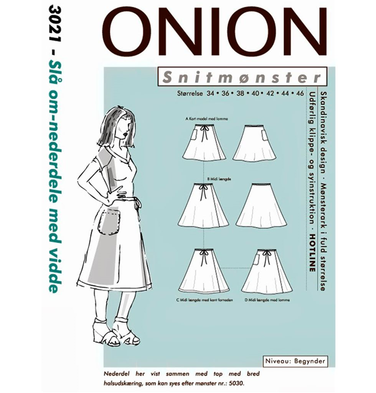 Snið/onion Buxur/pils