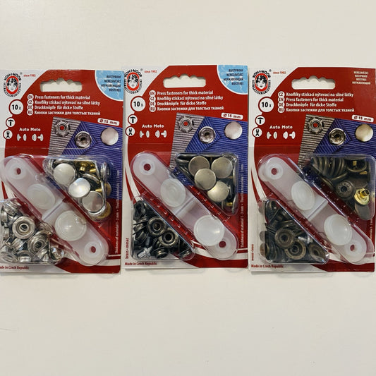 Smellur 10 stk / 15 mm - Antique