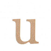 Stafir MDF 2,8 - 4,1cm