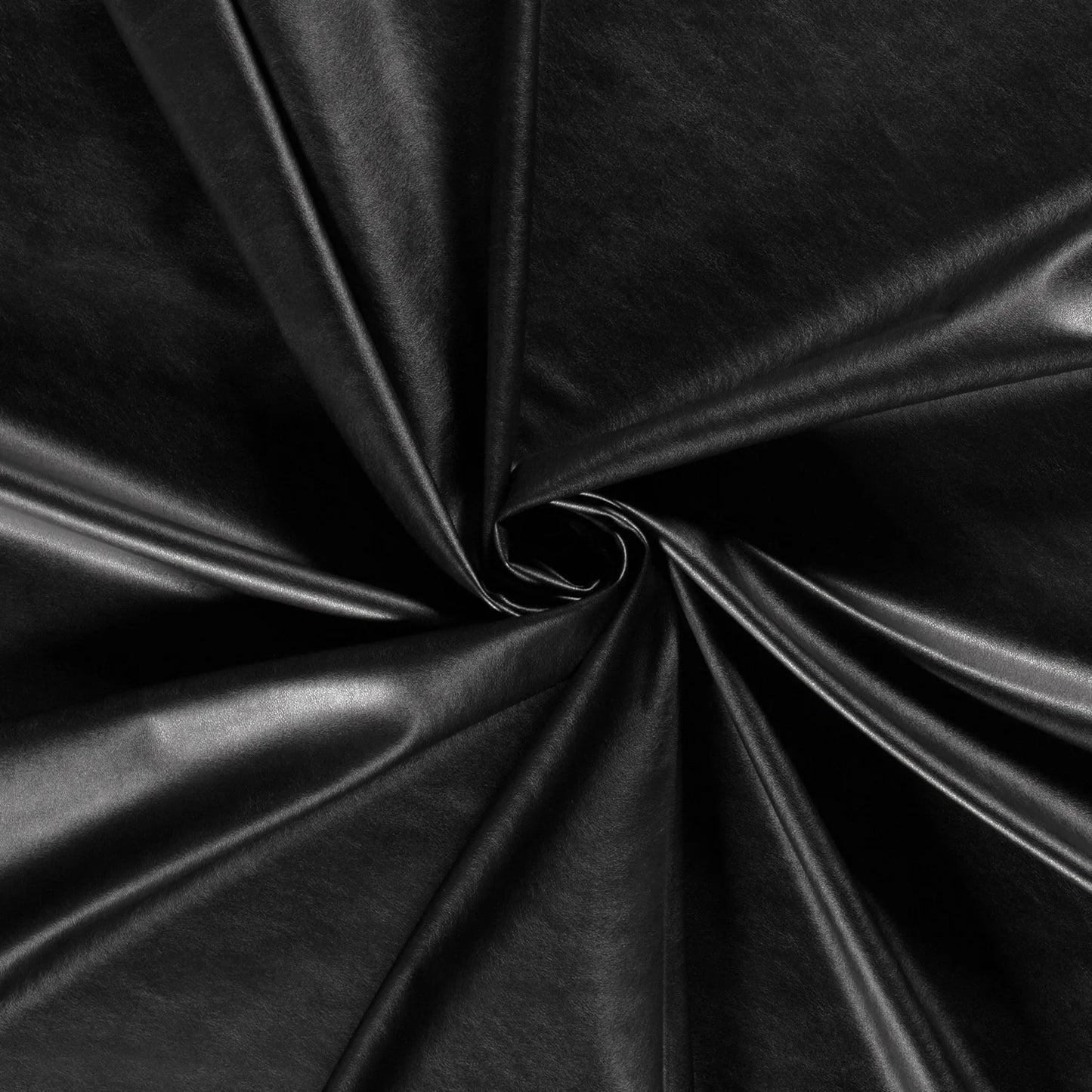 Stretch Leather fabric foiled
