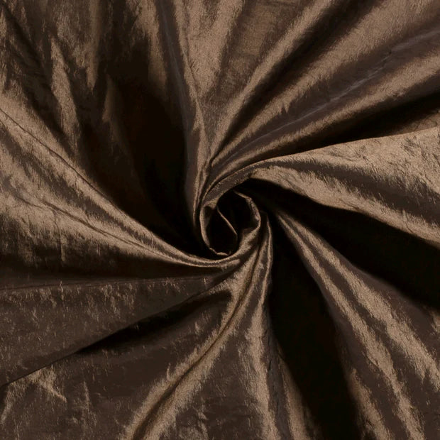 Taft / Taffeta fabric crushed