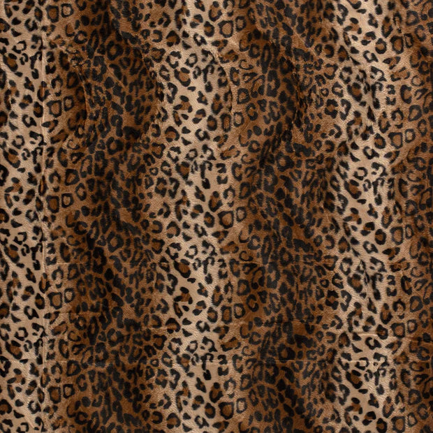 Velours Printed Panther Brown