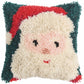 Latch Hooking Kit / Pillow Santa