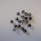 Top quality facetted glass beads