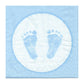 Servíettur Baby steps 25x25