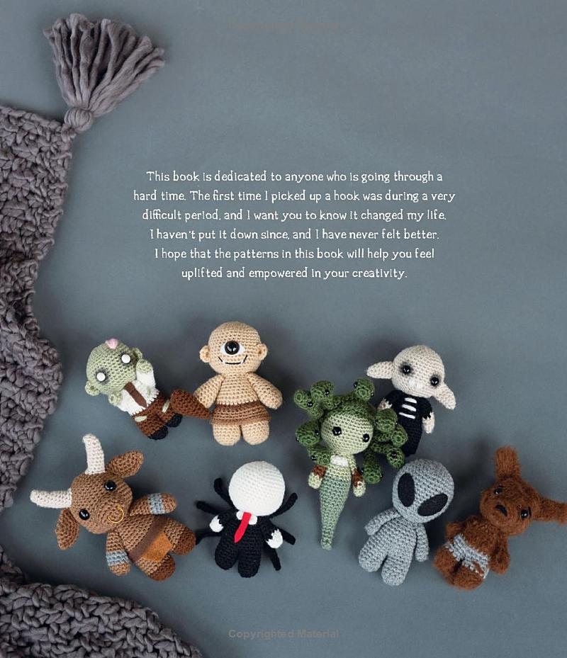 Bók - A Crochet World of Creepy Creatures