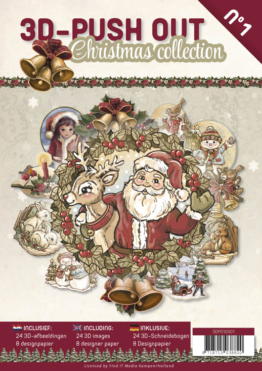 3D Push Out book 01 - Christmas Collection