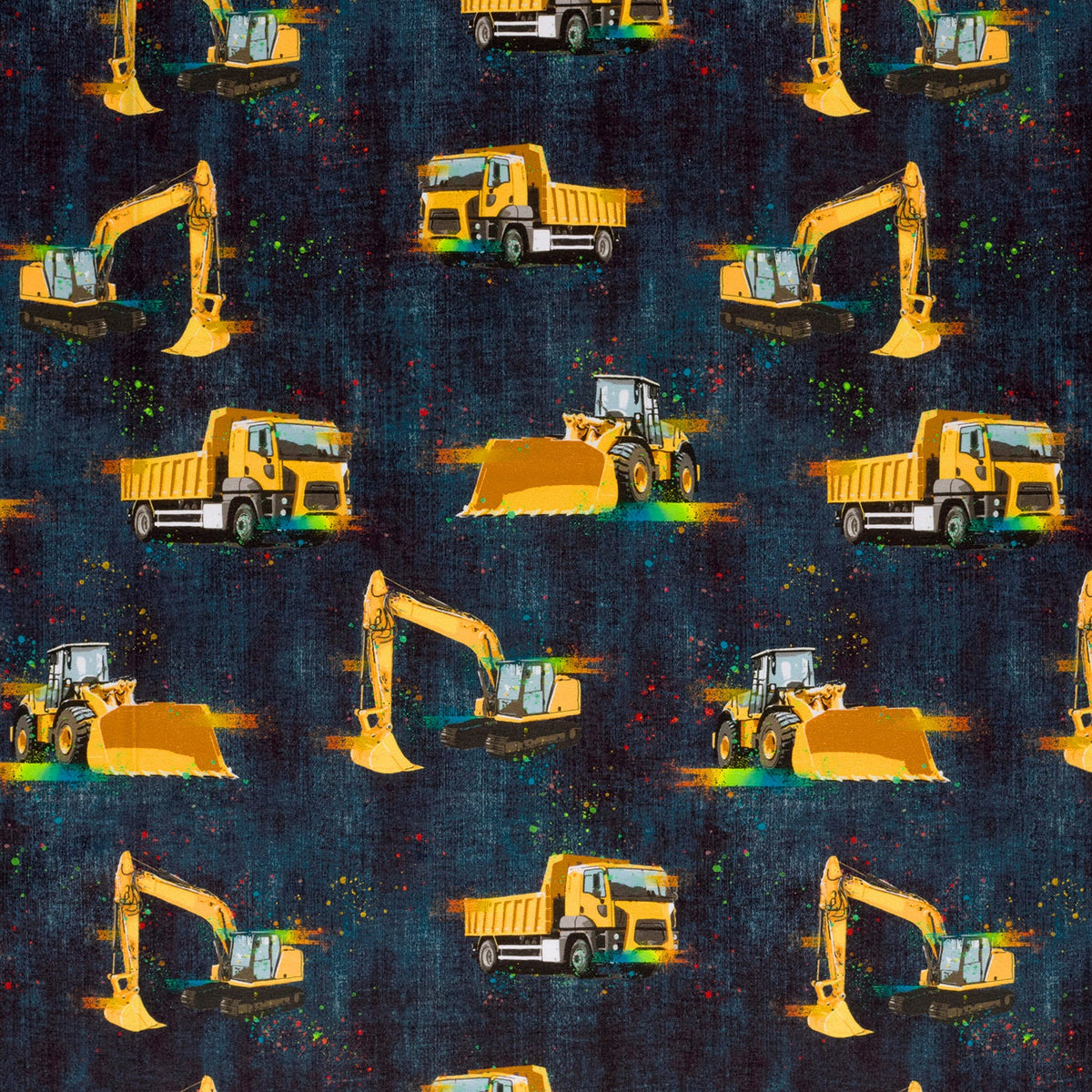 Bómullarjersey - Vehicles
