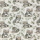Bómullar jersey - puppies