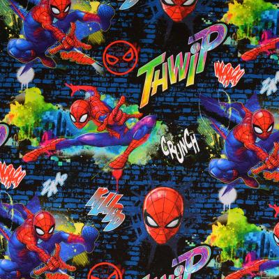 Bómullar Jersey - Spiderman 95co/5el