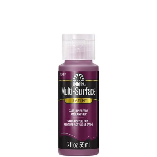 FolkArt Multi-Surface Akrílmálning 2oz - Margir litir