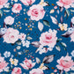 Bómullarjersey - Roses