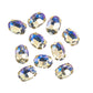 Skrautsteinar 'Sew on - Gold Setting