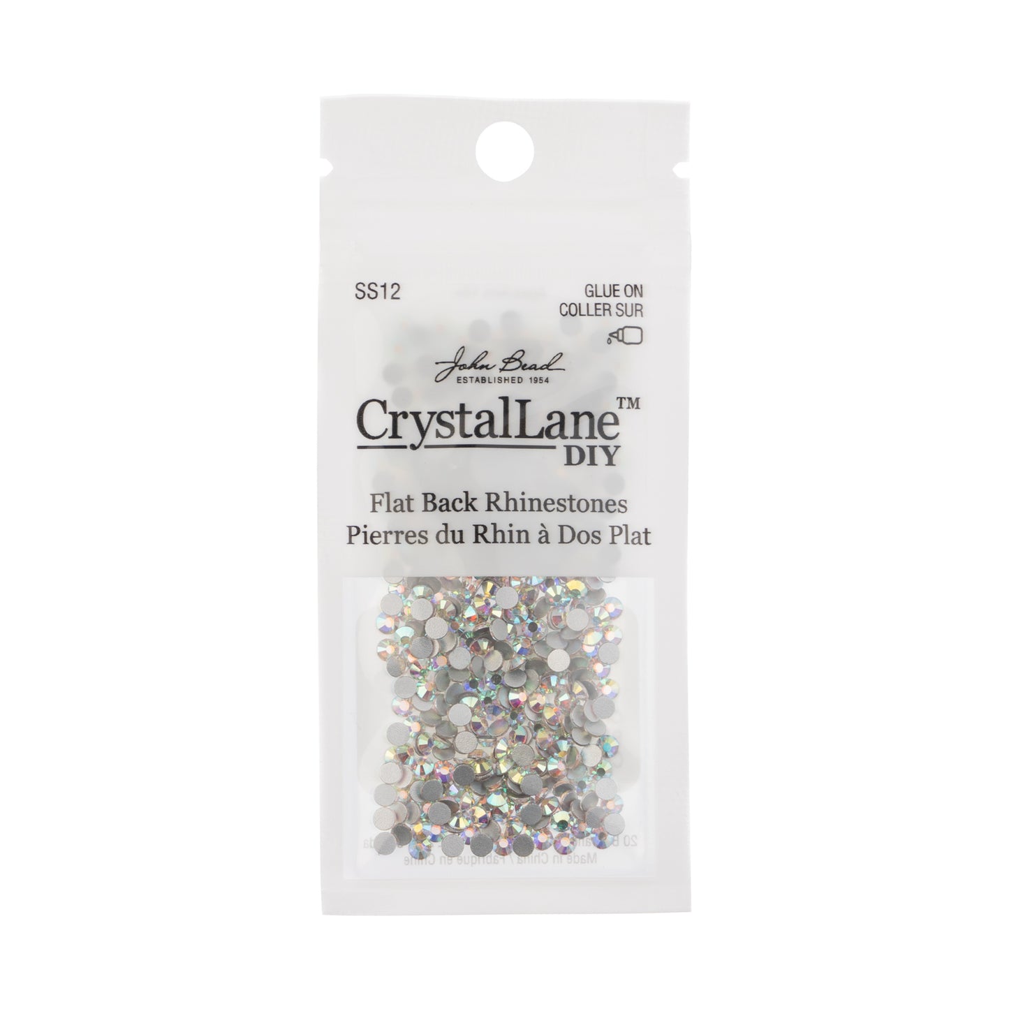 Skrautsteinar - Rhinestone ss12 (3mm)