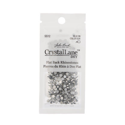 Skrautsteinar - Rhinestone ss12 (3mm)