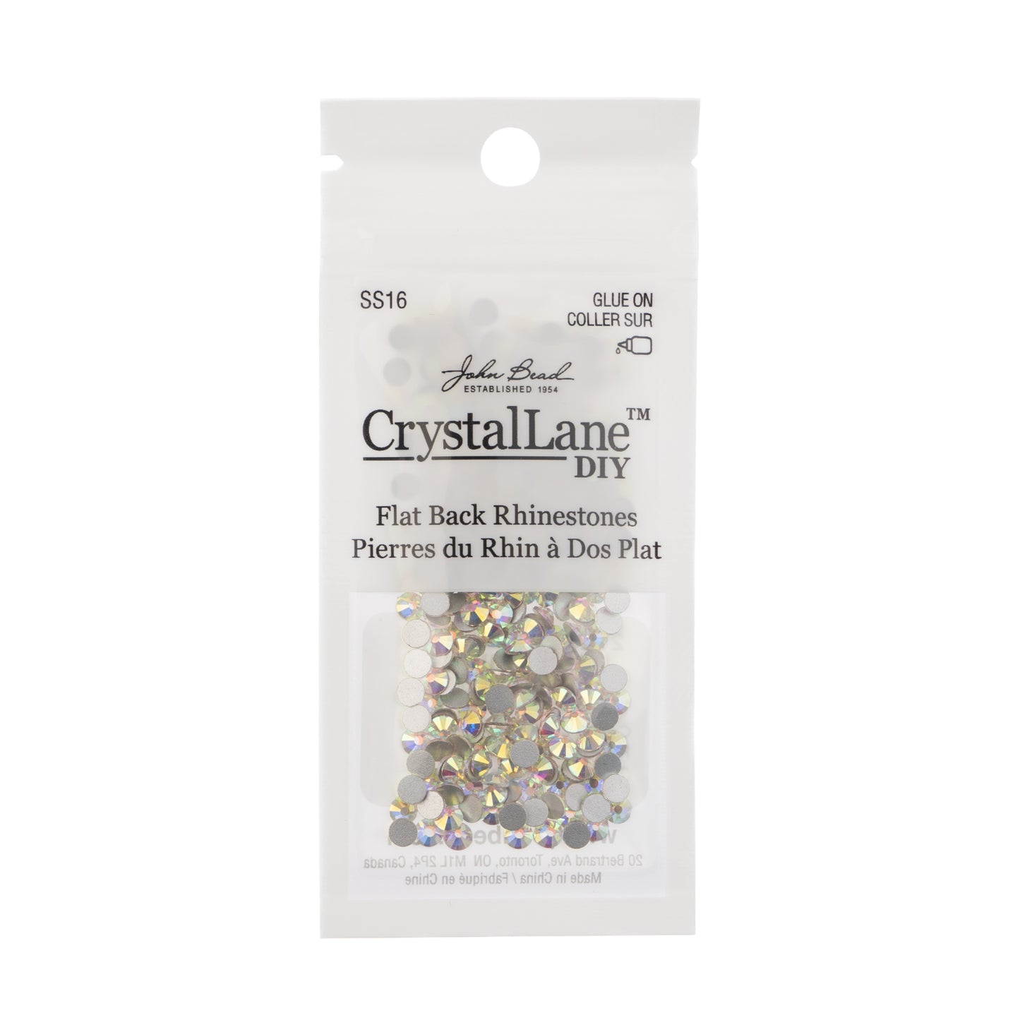 Skrautsteinar - Rhinestone ss16 (4mm)