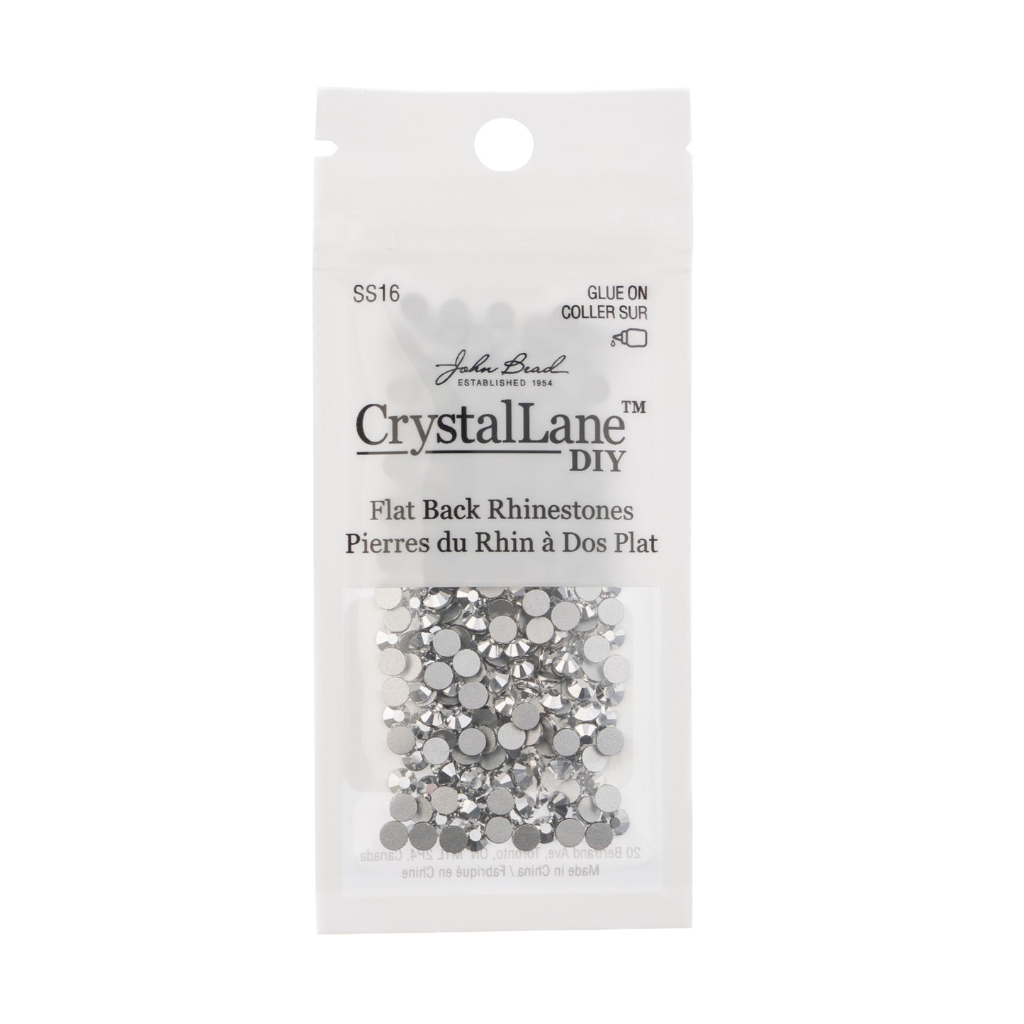 Skrautsteinar - Rhinestone ss16 (4mm)