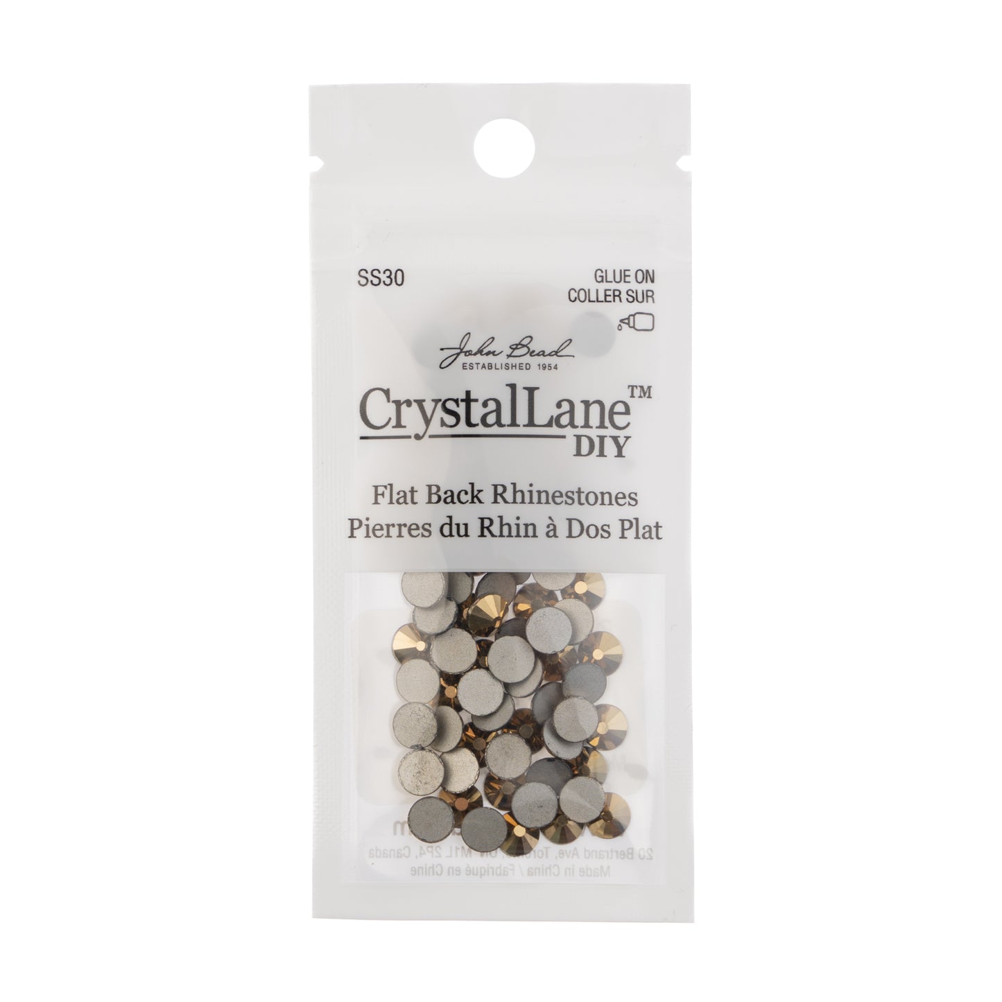 Skrautsteinar - Rhinestone ss30 (6,5mm)