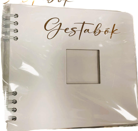 Gestabók með límmiða - 3 gerðir