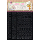 Límmiðar 3pk black