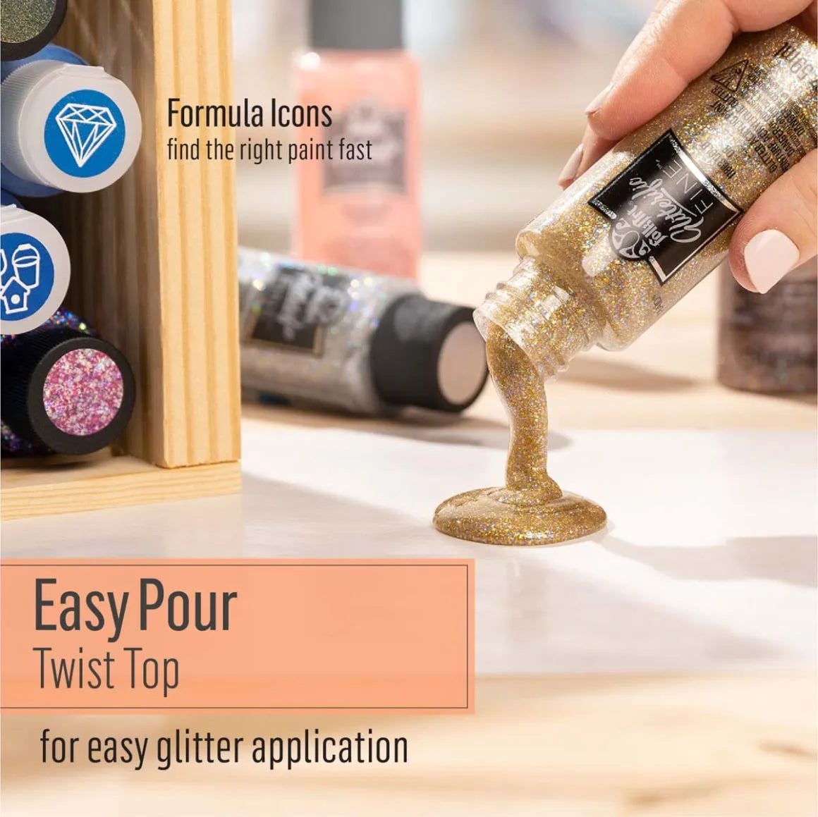 FA Glitterific Fine 2oz