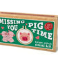 Útsaumur - Missing you pig time
