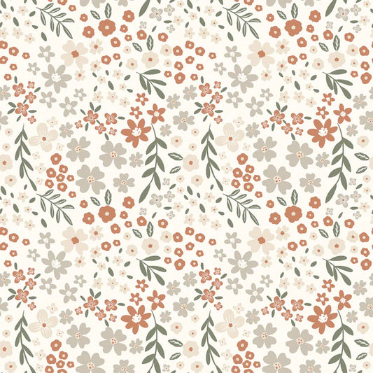 Poplin Floral 100co