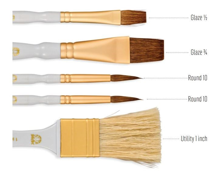 Penslasett Decorative Finishing - 5stk