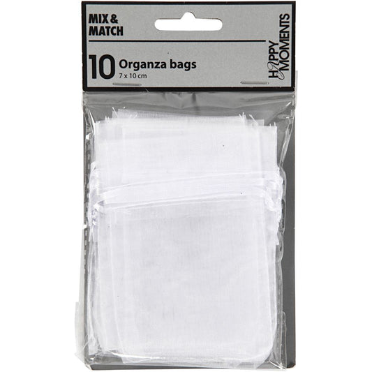 Organza Pokar 7x10sm / 10stk