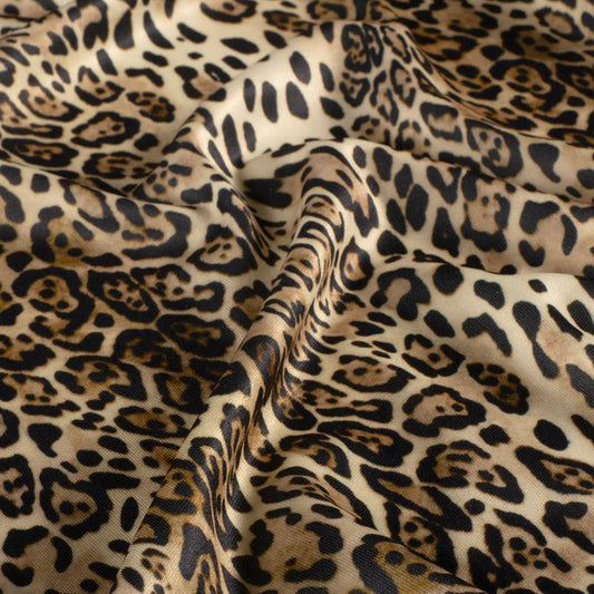 Polyester Jersey Leopard