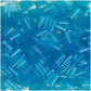 Perlur Rocaille Sticks 6,75mm - Iridescent Turquoise