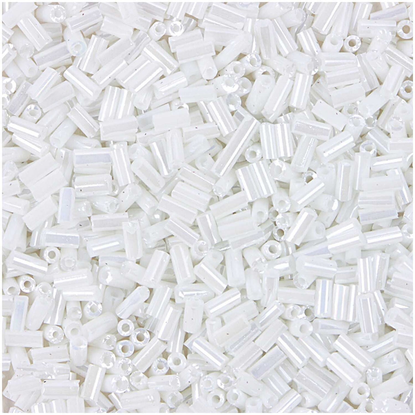 Perlur Rocaille Sticks 6,75mm - White