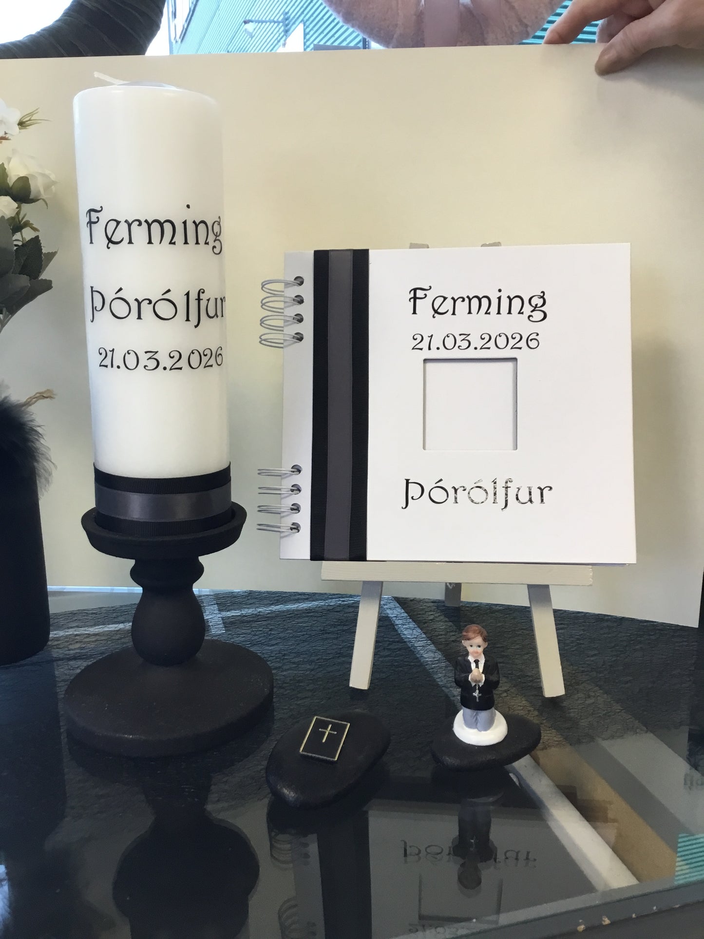 Fermingarstytta -  9cm