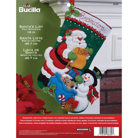 Bucilla - Santa's list