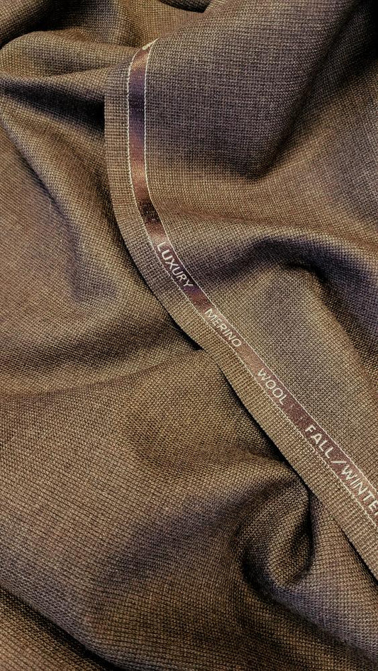 Ullarefni - Luxury Merino Wool - Brown