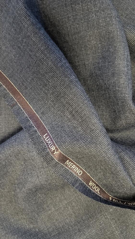 Ullarefni - Luxury Merino Wool - Dark grey