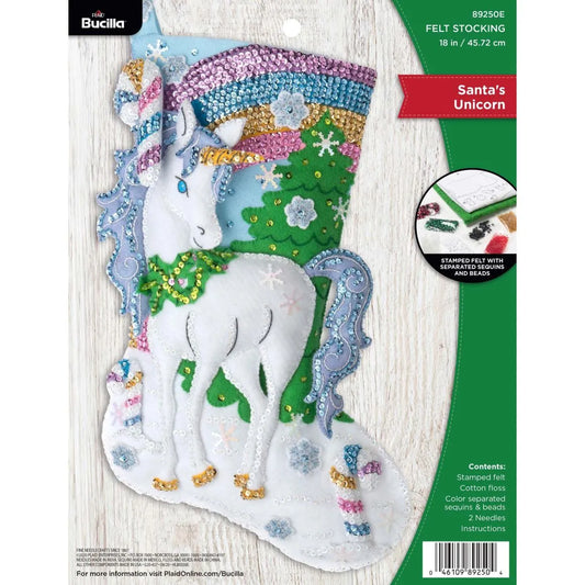 Bucilla - Santa's unicorn