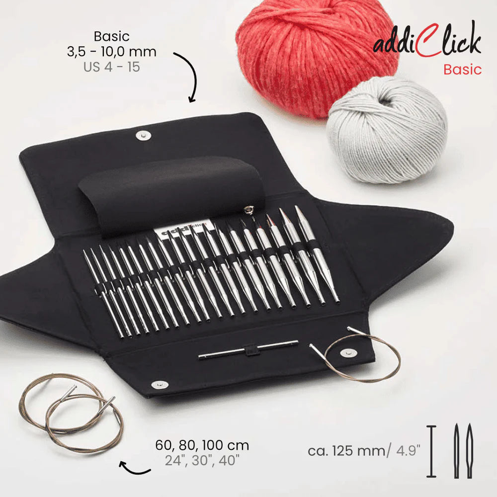 Addi-Click Interchangeable Circular Needle Set