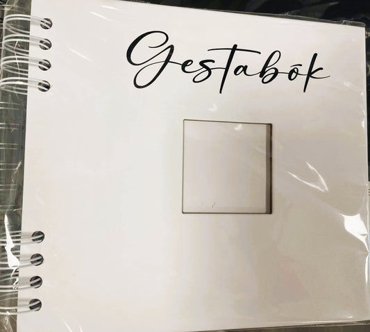 Gestabók með límmiða - 3 gerðir