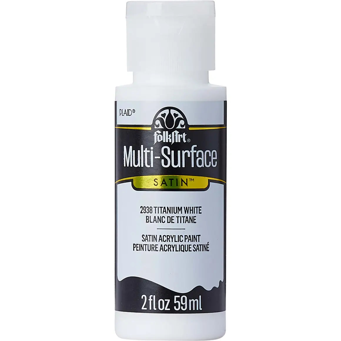 FolkArt Multi-Surface Akrílmálning 2oz - Margir litir